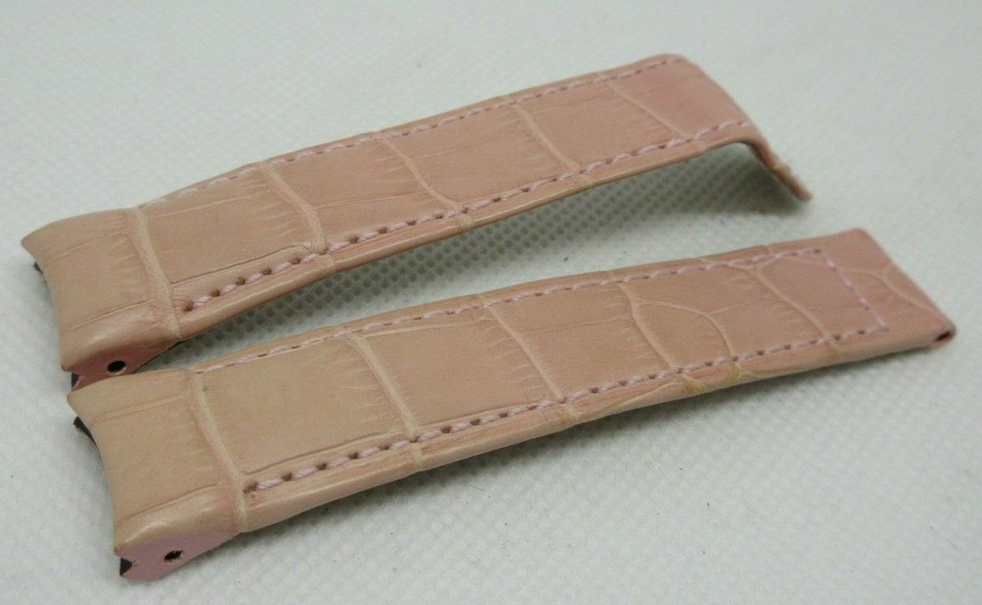 Baume Mercier 17mm Pink Alligator Strap OEM Genuine