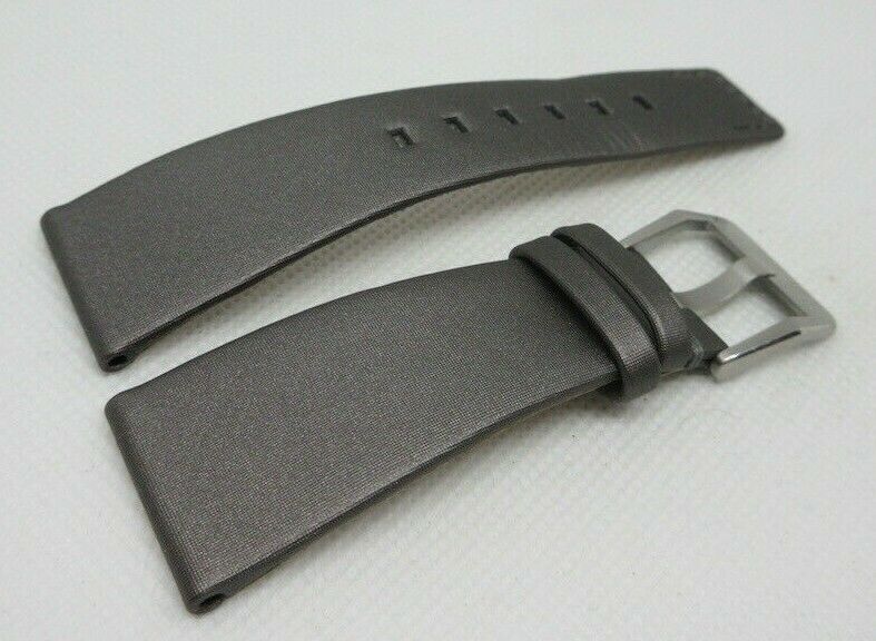 Bell & Ross 24mm Grey Fabric Strap Stainless Steel Buckle OEM Genuine