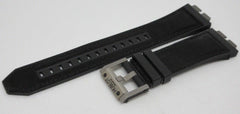 New Hublot Black Rubber Nylon Strap Titanium Buckle King Power Oceanographic OEM