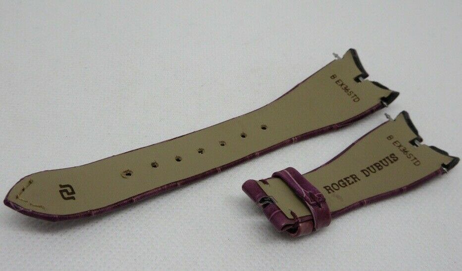Roger Dubuis Excalibur 36mm Purple Alligator Strap OEM Genuine