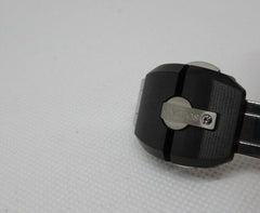 New Cvstos 18mm Stainless Steel Black Ceramic Deployant Buckle OEM