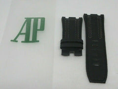 New Audemars Piguet Grand Prix 29mm Black Leather Alcantara Strap Royal Oak XS