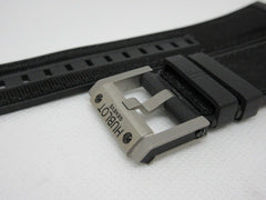New Hublot Black Rubber Nylon Strap Titanium Buckle King Power Oceanographic OEM