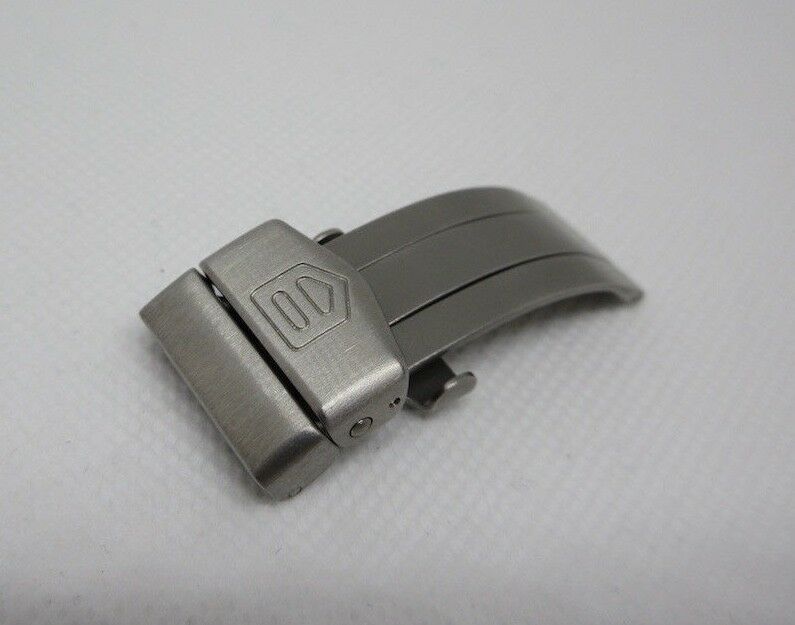New Tag Heuer Kirium 17mm Deployant Buckle Stainless Steel Brushed OEM FC5000