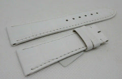 New Piaget 21mm White Alligator Strap OEM Genuine