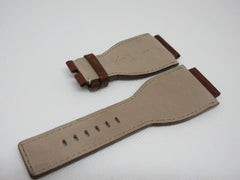 New Bell & Ross Brown Alligator Strap for BR-01 BR-03 by Camille Fournet