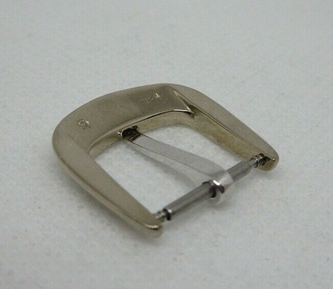 Franck Muller 14mm White Gold Tang Buckle 18k Steel Inner