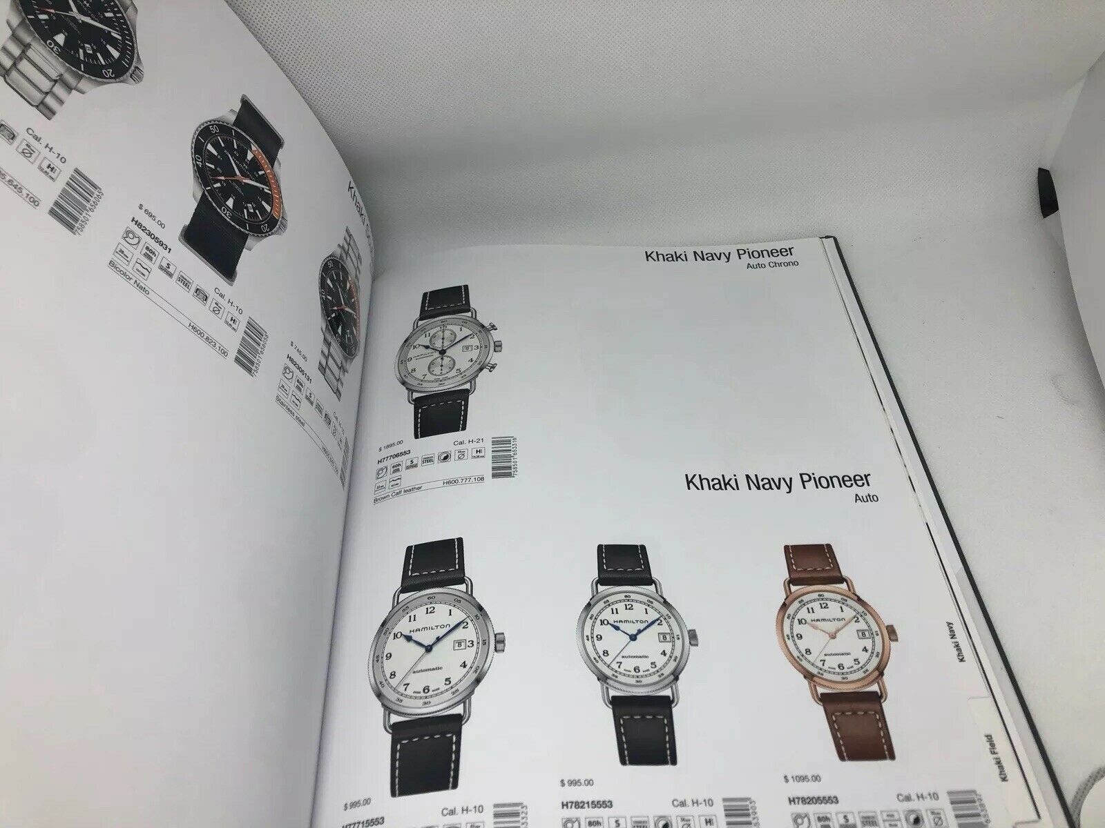 Hamilton Watch Manual Guide Hardcover Book 2017 2018 Dealer Price List