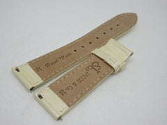 Jacob & Co. 20mm Beige Tan Silk Strap OEM Fabric