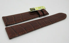 New Glashutte 20mm Brown Alligator Strap OEM Genuine