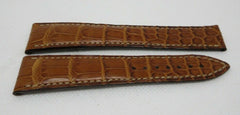 Blancpain 20mm Brown Alligator Strap OEM Genuine XL Size