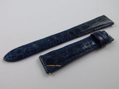 Jaeger LeCoultre 14mm Blue Alligator Strap OEM