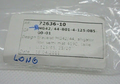 New Roger Dubuis 25mm Black Alligator Strap OEM MG42/44 XL Size