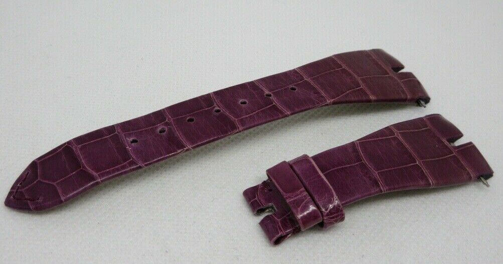 Roger Dubuis Excalibur 36mm Purple Alligator Strap OEM Genuine
