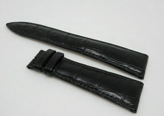 New Blancpain 22mm Black Alligator Strap OEM Genuine
