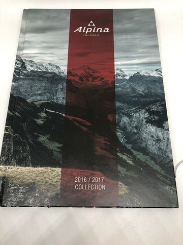Alpina Watch Book Catalog Hardcover 2016 2017