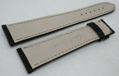 New Camille Fournet 22mm Black Alligator Strap Bag Genuine XL
