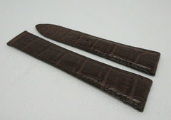 New Blancpain 22mm Brown Alligator Strap OEM Genuine XL