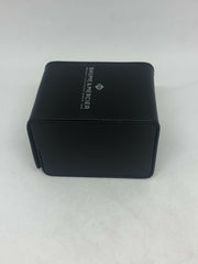 New Baume Mercier Watch Travel Case Black Leather OEM Genuine
