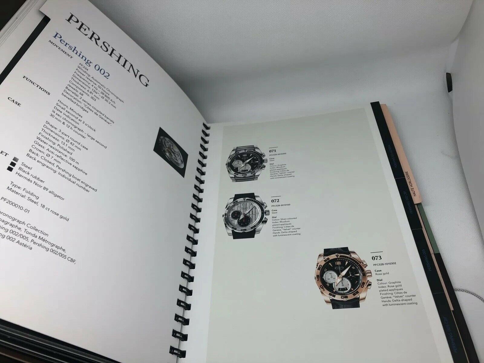 Parmigiani Manual Hardcover Catalog 2015 2016