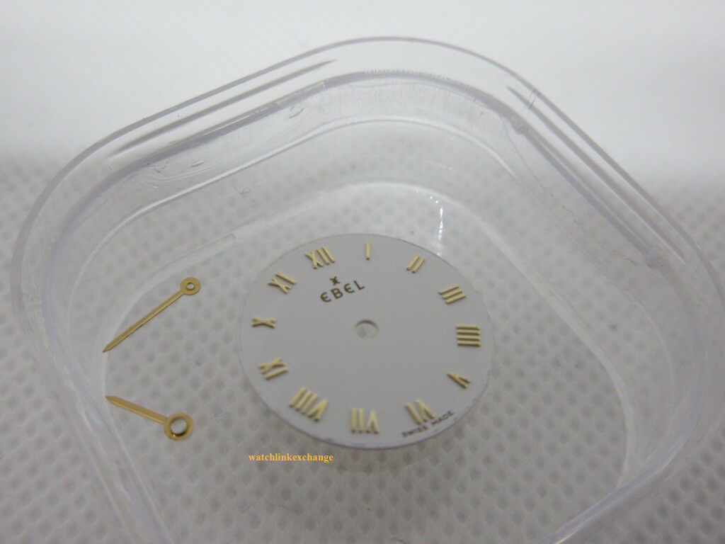 New Ebel Sport White Dial Gold Numerals Hands
