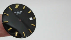 Hublot Black Dial 26mm Yellow Gold