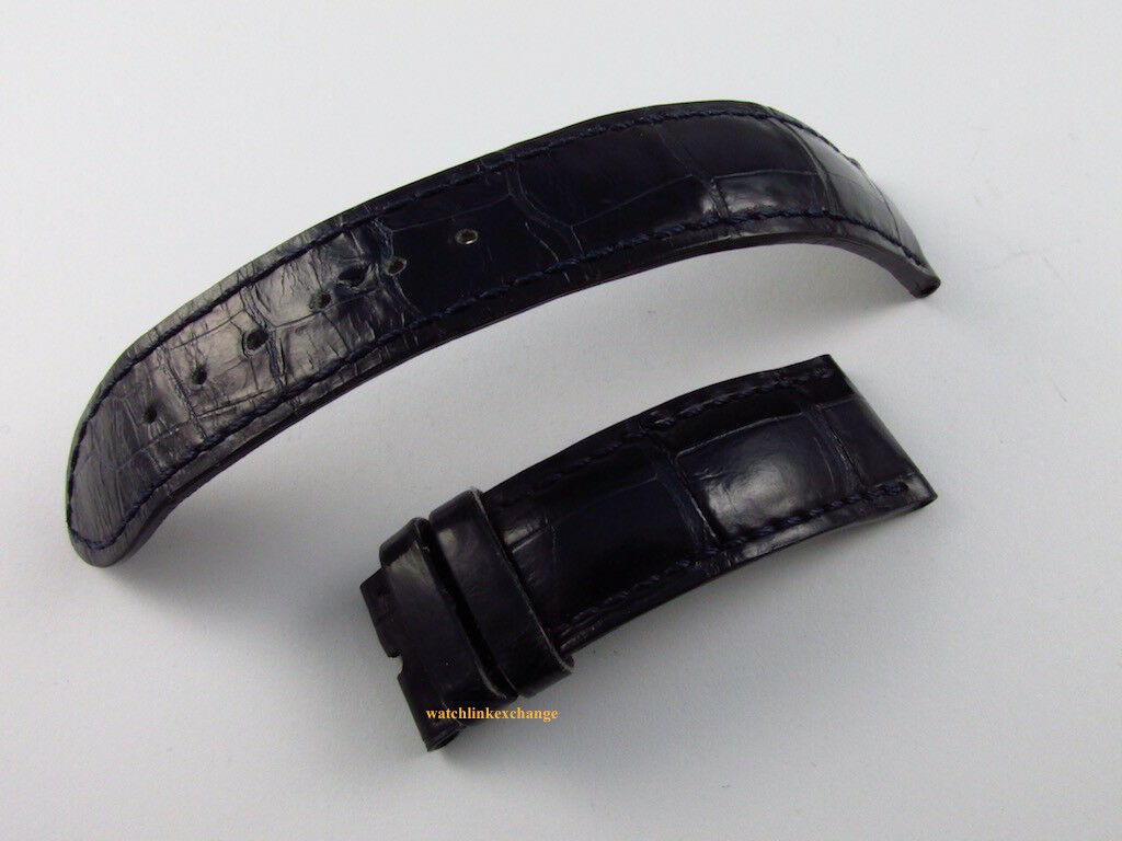 Patek Philippe 20mm Blue Alligator Strap XL OEM
