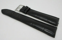 Camille Fournet 21mm Black Alligator Strap Buckle Genuine