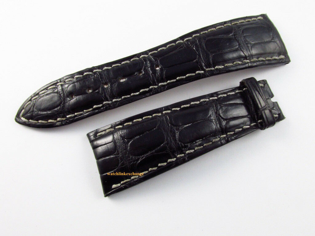 Audemars Piguet Millenary 24mm Black Alligator Strap OEM