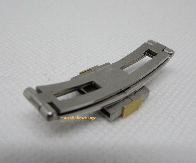 Hublot 14mm Yellow Gold Stainless Steel Deployant Buckle