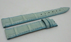 New Franck Muller 14mm Light Blue Alligator Strap OEM Genuine 1752 Series