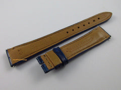 Jaeger LeCoultre 14mm Blue Alligator Strap OEM