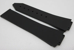 New Hublot Big Bang 21mm Black Rubber Strap OEM Striped
