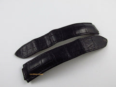 Cartier 20mm Black Alligator Strap Ballon Bleu OEM