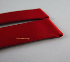 Bedat & Co. 19mm Red Silk Leather Strap OEM Short Size