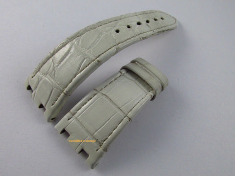 Audemars Piguet Royal Oak Offshore 21mm White Alligator Strap OEM