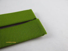 New Bedat & Co. 16mm Green Silk Grosgrain Strap Stainless Steel Buckle OEM