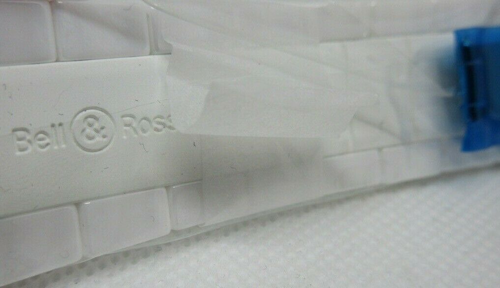 New Bell & Ross White Ceramic Bracelet OEM Genuine 24mm