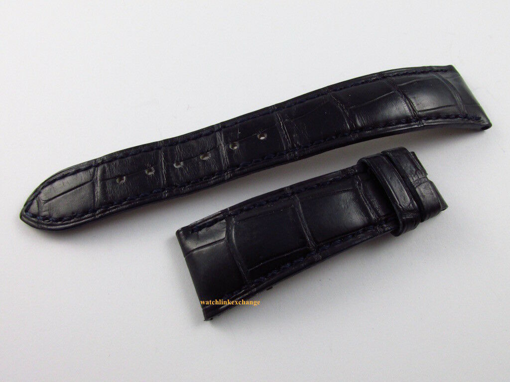 Patek Philippe 21mm Blue Alligator Strap XL OEM