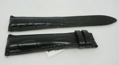 New Franck Muller 22mm Black Alligator Strap OEM Genuine XL Length