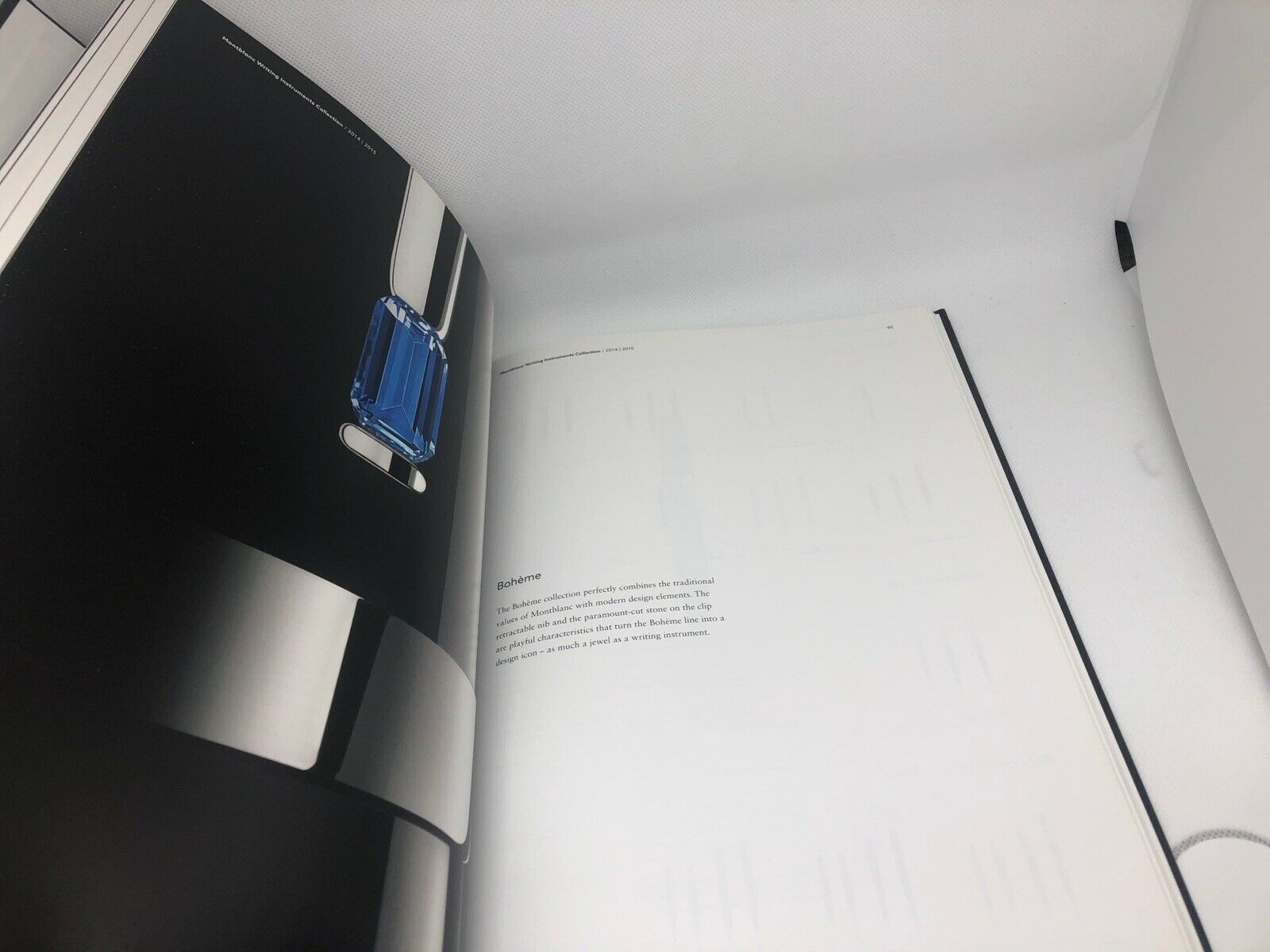 Montblanc Pen Manual Guide Hardcover Book 2014 2015