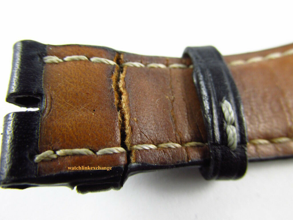 Audemars Piguet Millenary 24mm Black Leather Strap White Stitch OEM