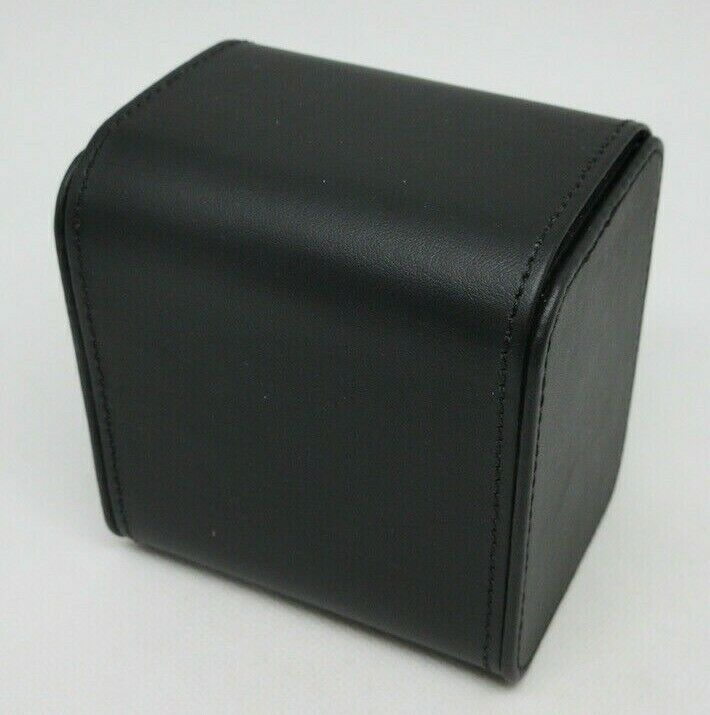 New Montblanc Watch Travel Case Black Leather OEM Genuine