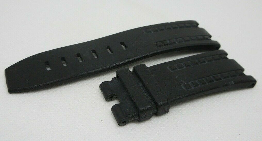 Audemars Piguet Royal Oak Offshore 28mm Black Rubber Strap OEM Genuine