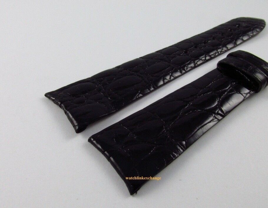 Audemars Piguet Huitieme 20mm Black Alligator Strap OEM