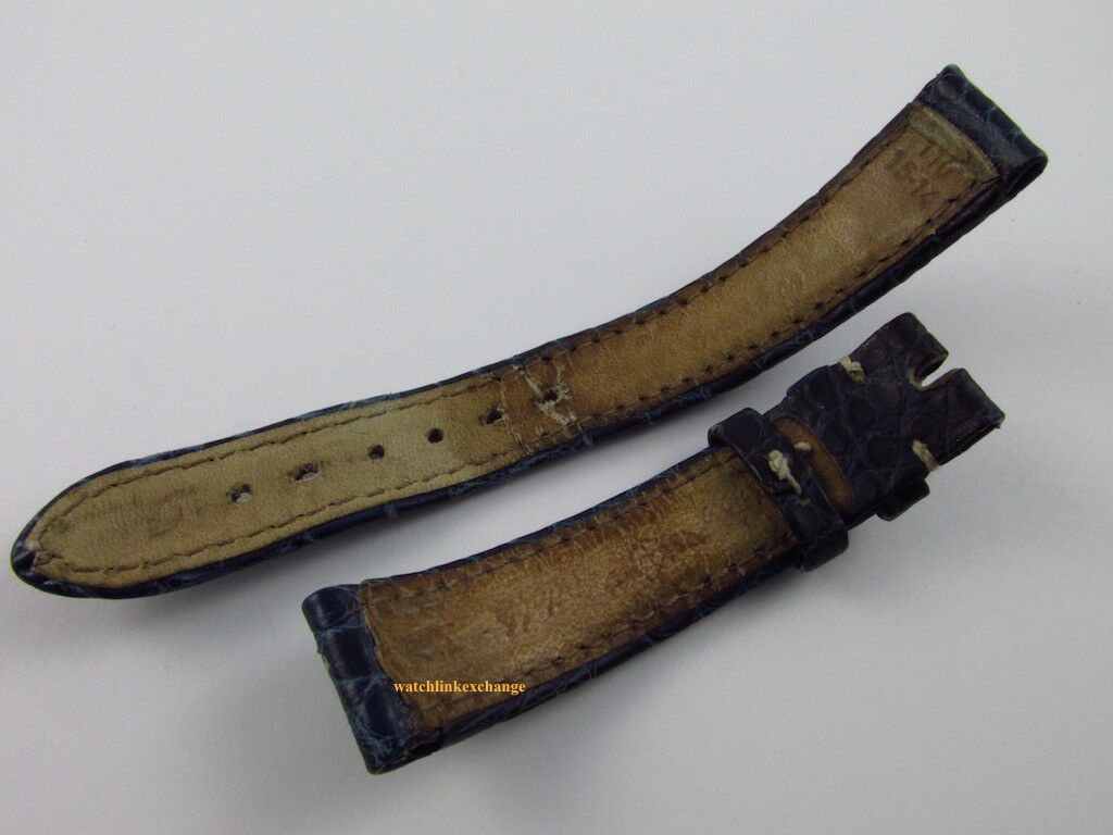 Breitling 15mm Blue Alligator Strap OEM
