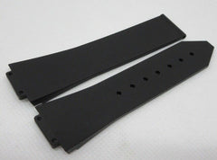 New Hublot Big Bang 21mm Black Rubber Strap OEM Striped