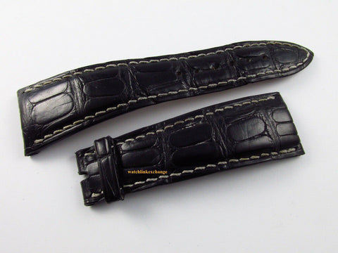 Audemars Piguet Millenary 24mm Black Alligator Strap OEM