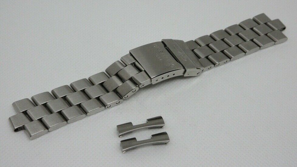 Breitling 163A Stainless Steel Bracelet Pro 2 II Superocean 2 OEM 22mm Custom