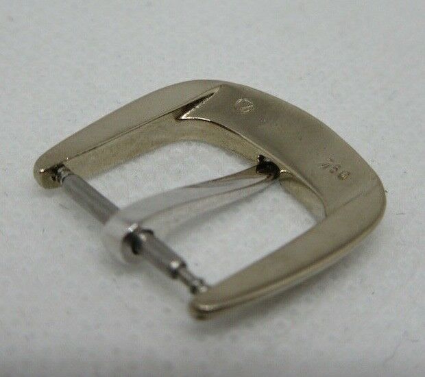 Franck Muller 14mm White Gold Tang Buckle 18k Steel Inner